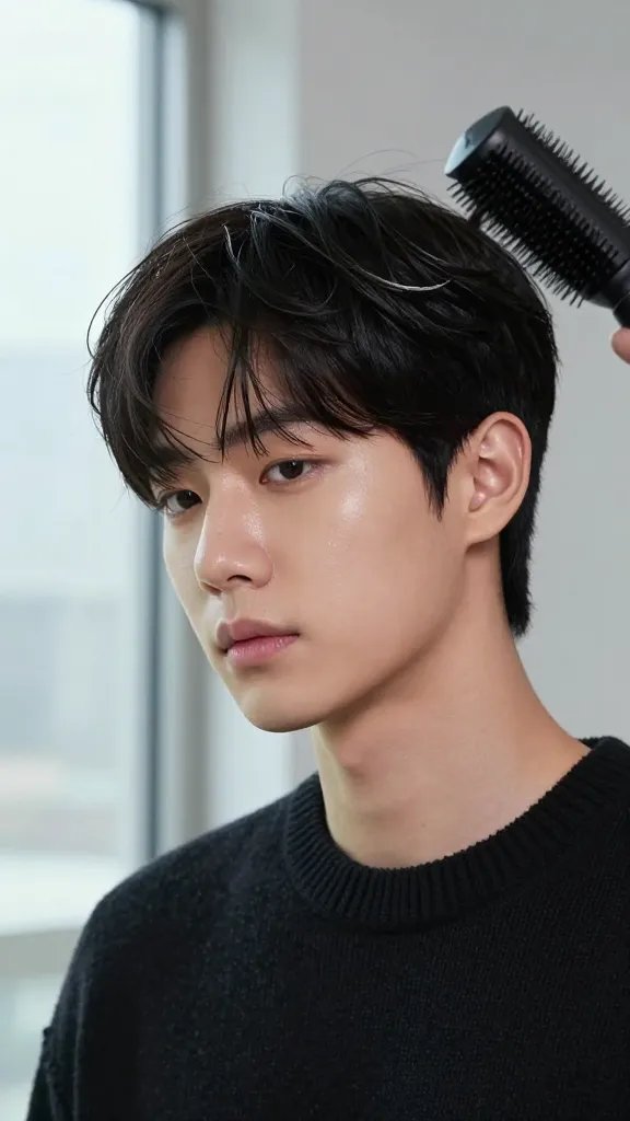 10 Trendy Korean Men Hairstyle Ideas Taking Over Now 9 Item 8