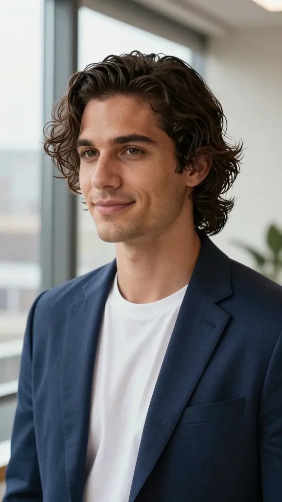 9 Wavy Hair Men Ideas That Look Natural and Stylish Now 9 Item 8