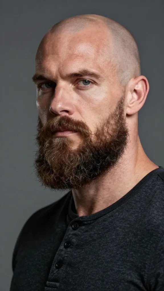 9 Bold Bald Beard Styles for Men to Stand Out 3 Item 2