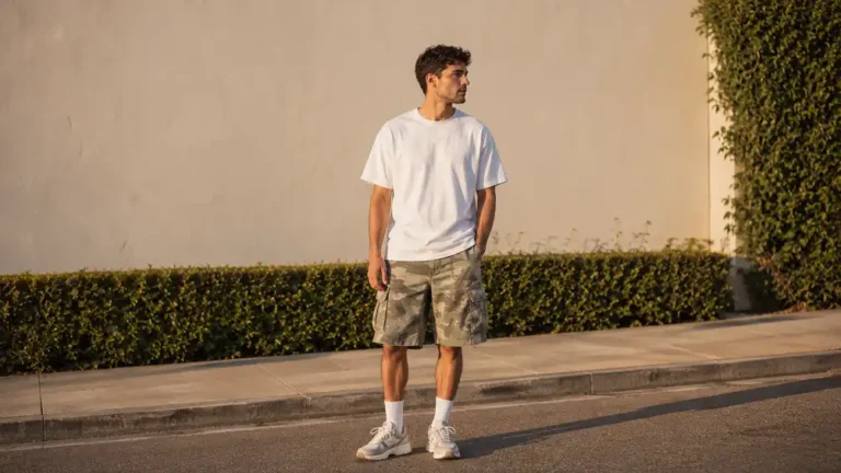 Camo Shorts Outfits Men