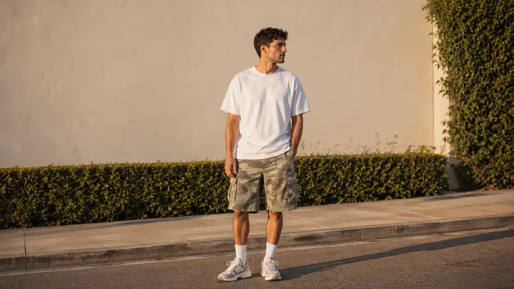 Camo Shorts Outfits Men