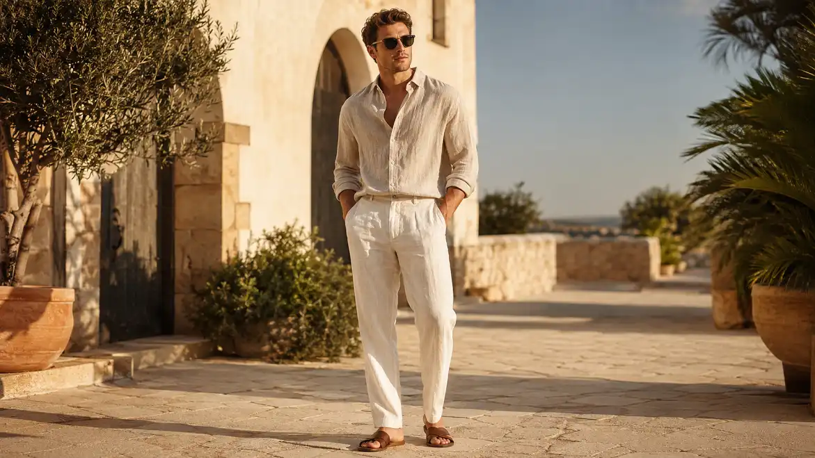 Men’s Linen Pants Outfits