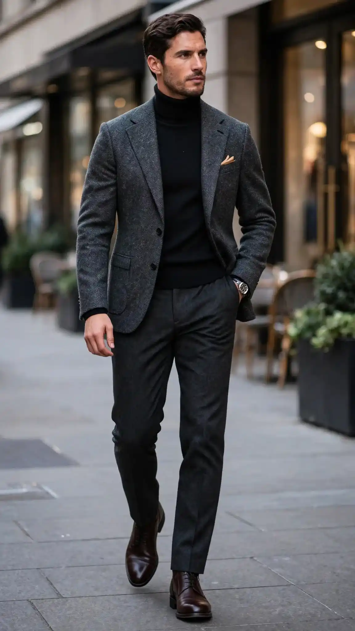 The Turtleneck x Tailoring Flex