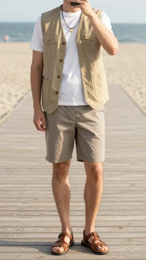 11 Boho Summer Outfit Ideas for Men: Effortless Heatwave Style 8 Item 7