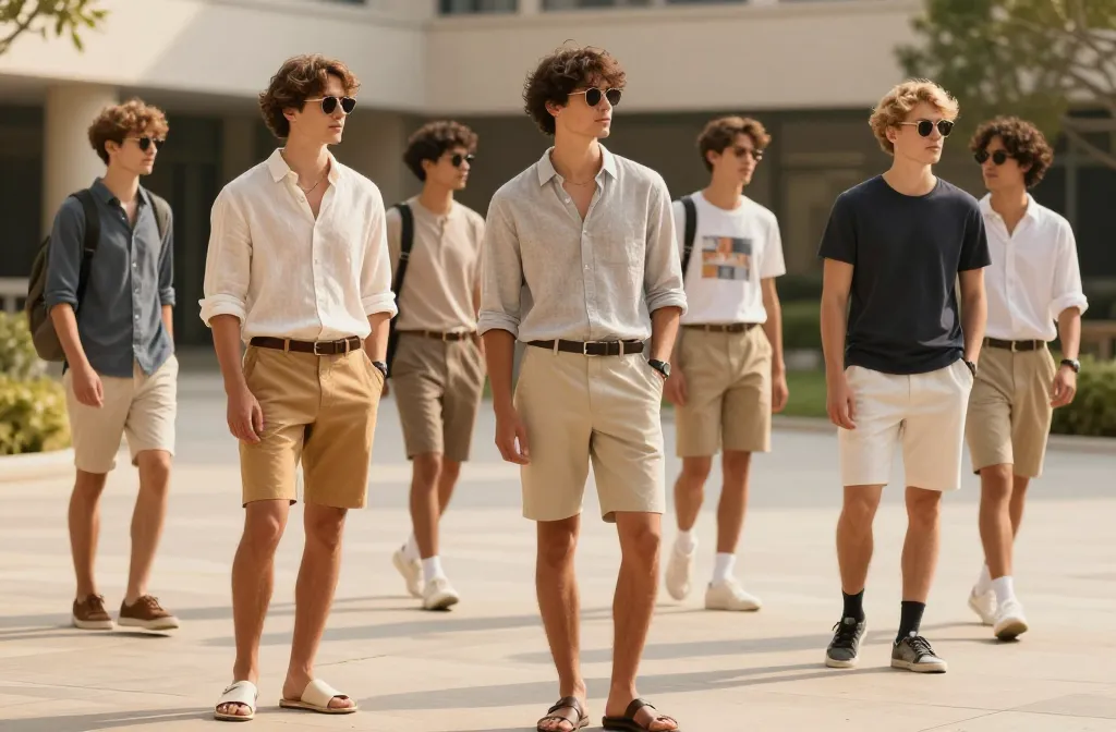 7 Summer Outfits for College Guys: Cool Fits for Hot Days 1 7 Summer Outfits for College Guys: Cool Fits for Hot Days