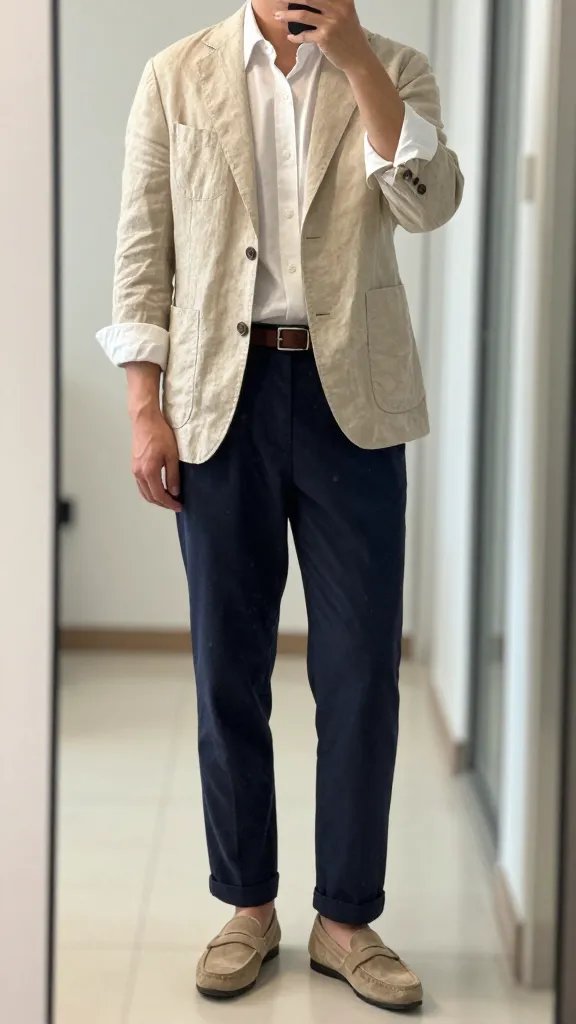 11 Summer Outfits for Office Guys: Cool, Crisp, Confident 2 Item 1