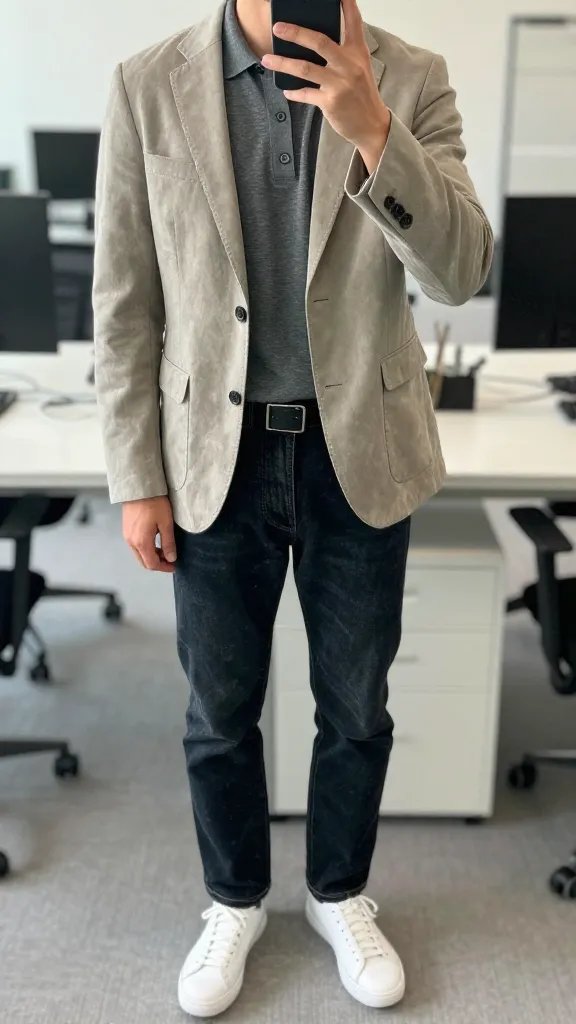 11 Summer Outfits for Office Guys: Cool, Crisp, Confident 4 Item 3