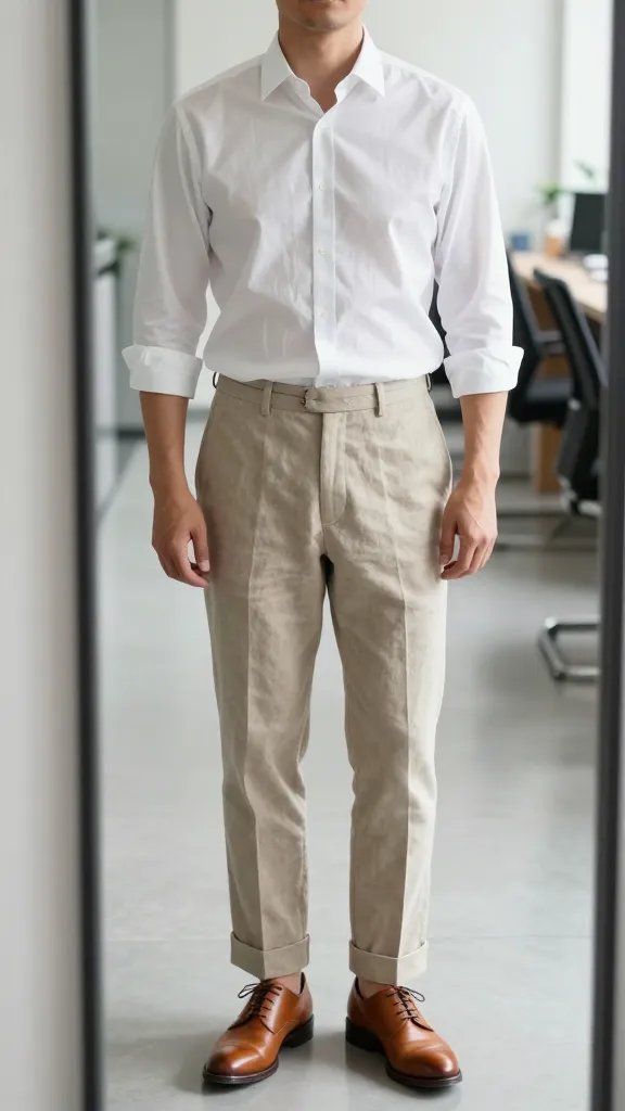 11 Summer Outfits for Office Guys: Cool, Crisp, Confident 5 Item 4