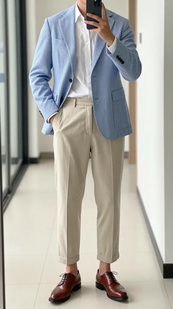 11 Summer Outfits for Office Guys: Cool, Crisp, Confident 7 Item 6