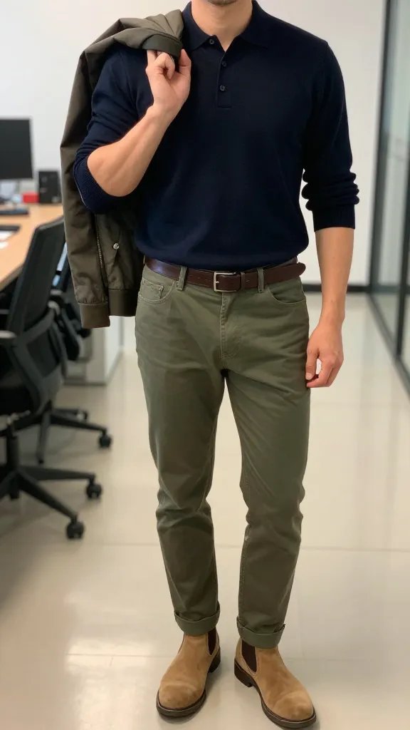 11 Summer Outfits for Office Guys: Cool, Crisp, Confident 8 Item 7