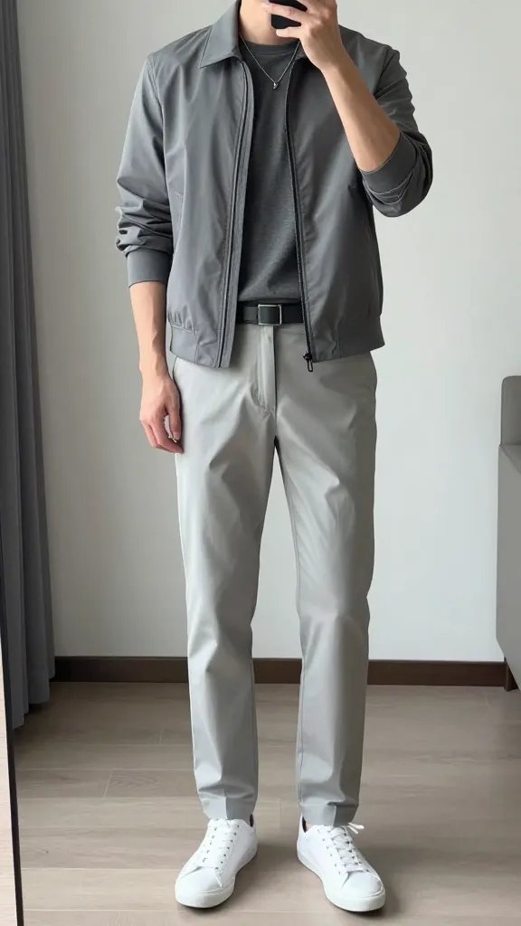 9 Color Based Capsule Wardrobe Ideas for Men: Sharp Minimal Color Capsules 6 Item 5