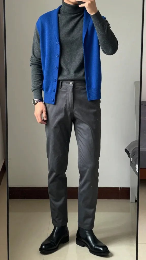 9 Color Based Capsule Wardrobe Ideas for Men: Sharp Minimal Color Capsules 8 Item 7