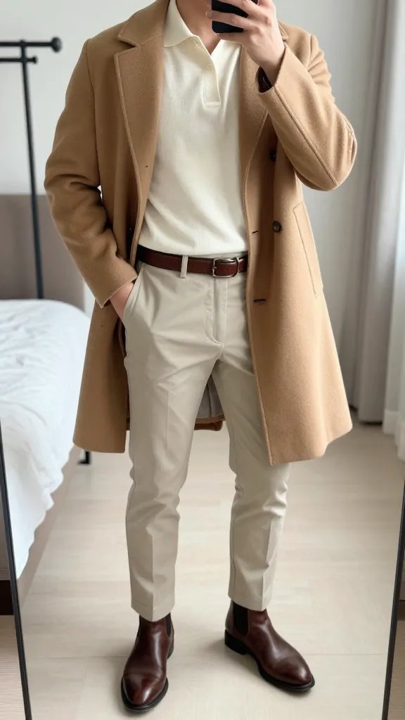 9 Color Based Capsule Wardrobe Ideas for Men: Sharp Minimal Color Capsules 9 Item 8