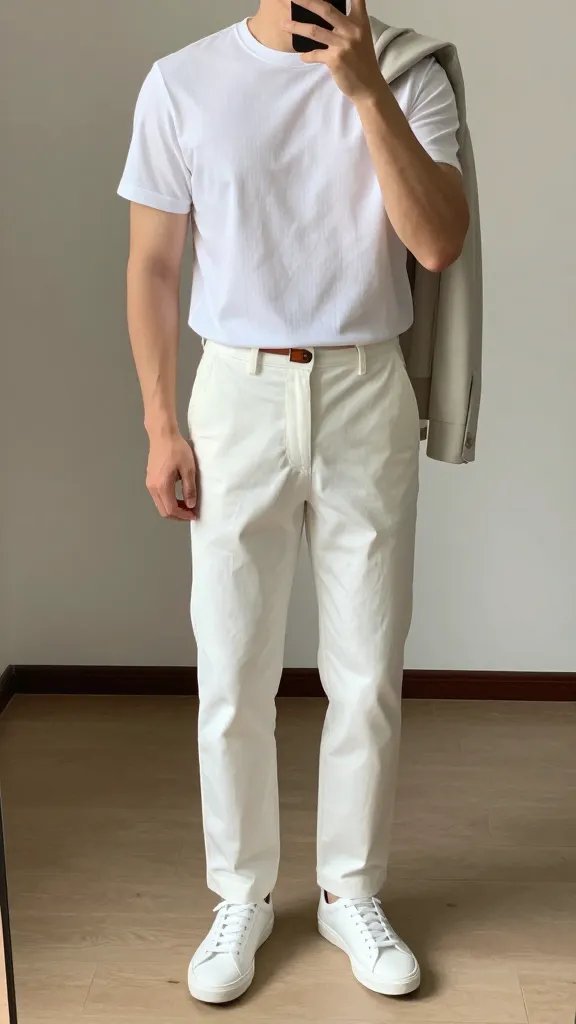 10 Monochrome Capsule Wardrobe for Men: Sleek and Simple Style 9 Item 8