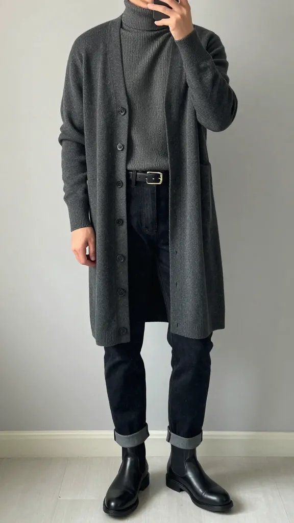 10 Monochrome Capsule Wardrobe for Men: Sleek and Simple Style 10 Item 9
