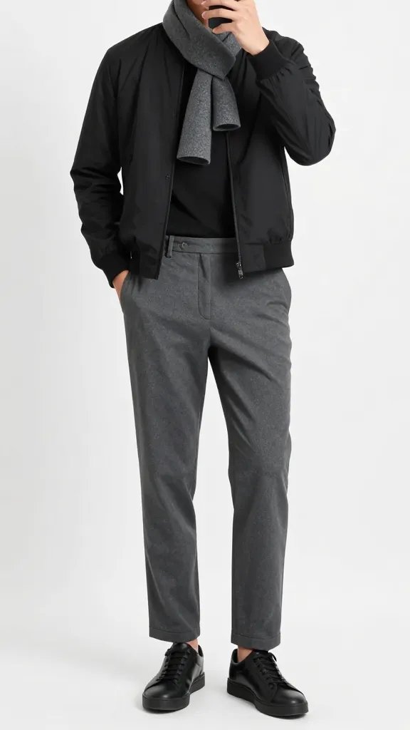 10 Monochrome Capsule Wardrobe for Men: Sleek and Simple Style 11 Item 10