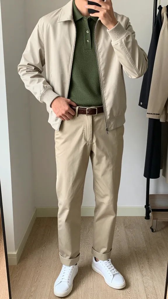 7 Day Capsule Wardrobe Flat Lays for Men on the Go Masterclass 3 Item 2