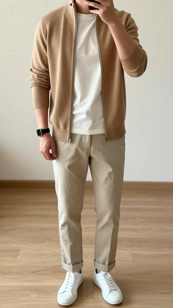 7 Day Capsule Wardrobe Flat Lays for Men on the Go Masterclass 5 Item 4
