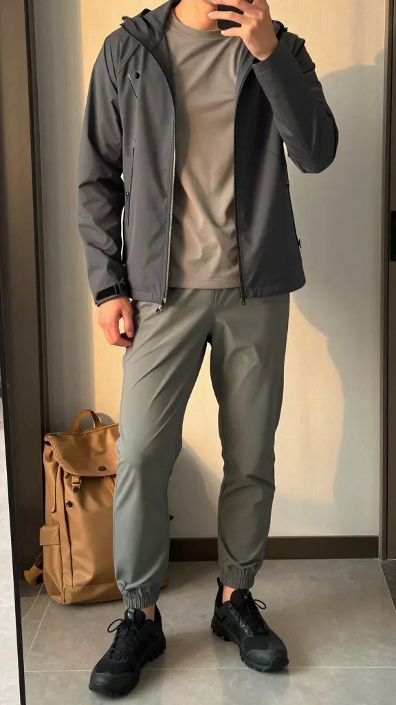 11 Earthy Tones Capsule Wardrobe for Adventure Carry On 10 Item 9