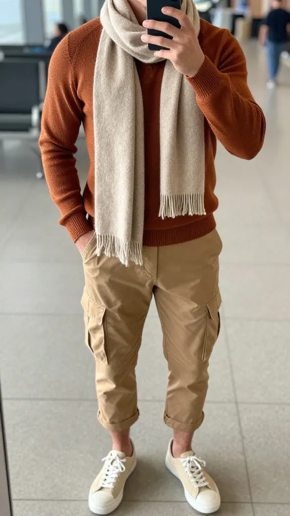11 Earthy Tones Capsule Wardrobe for Adventure Carry On 12 Item 11