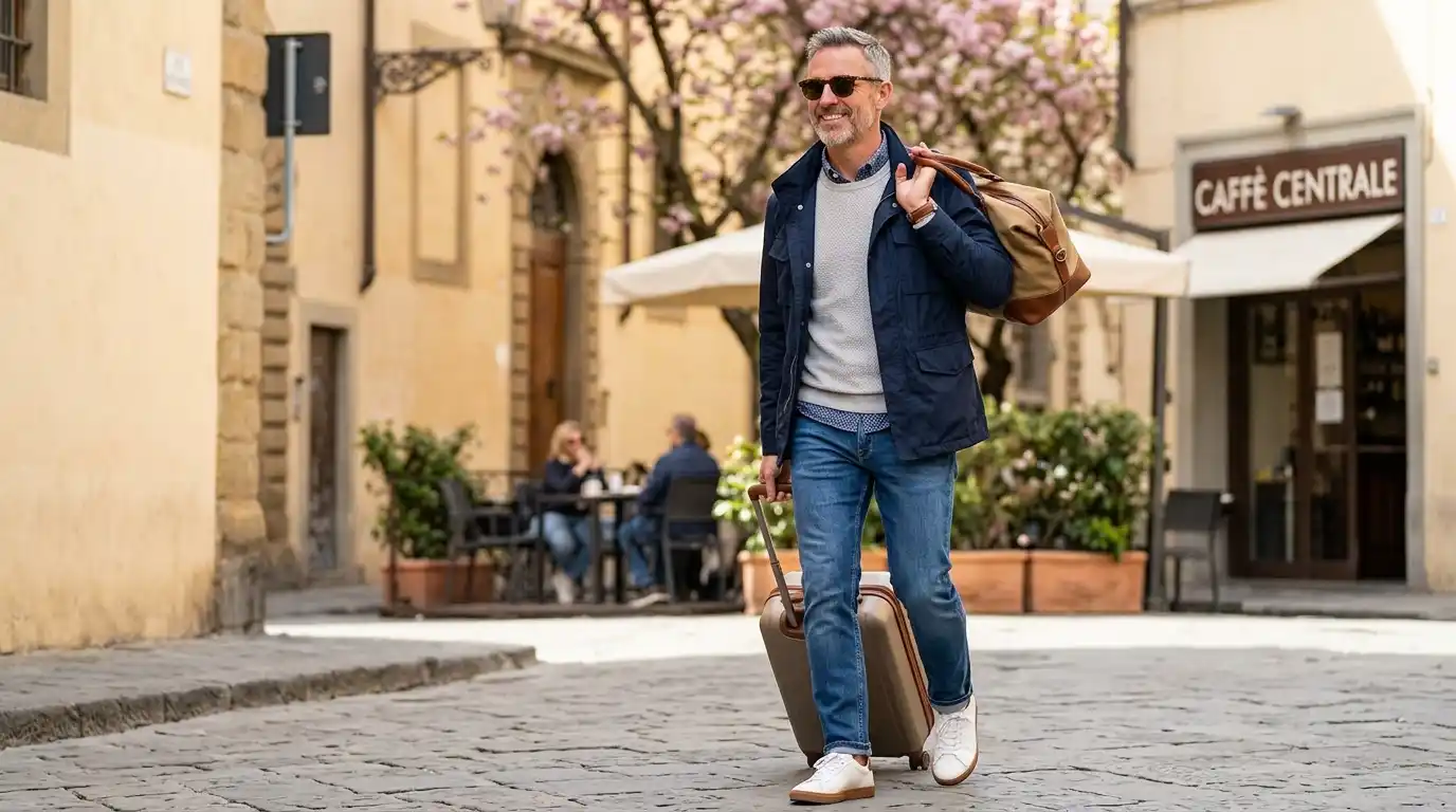20 Men’s Travel Outfit Ideas for Spring Vacations