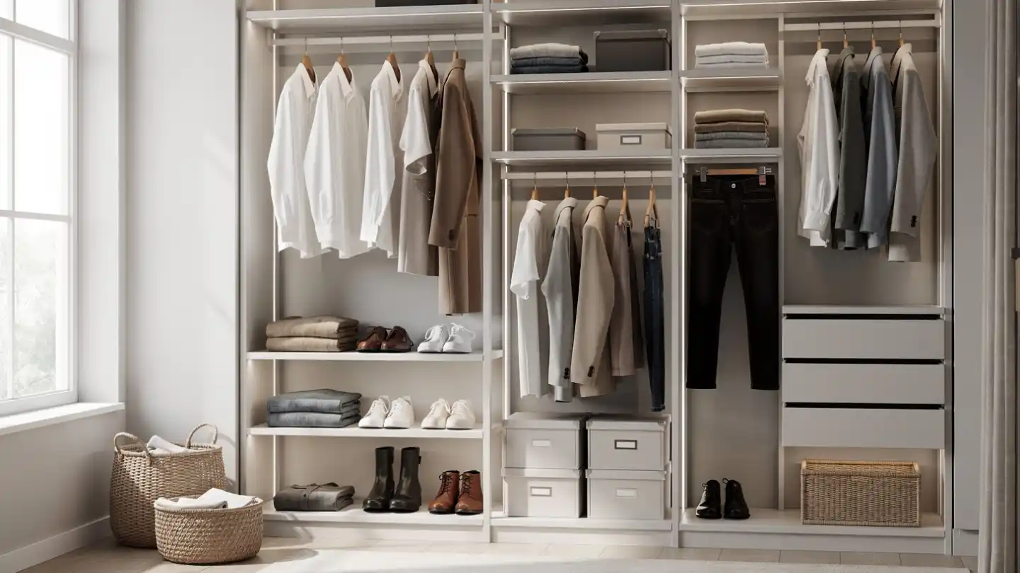 How to Store and Organize a Men’s Capsule Wardrobe 1 How to Store and Organize a Men’s Capsule Wardrobe 3