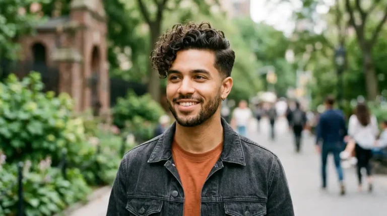 How to Style Men's Curly Hair
