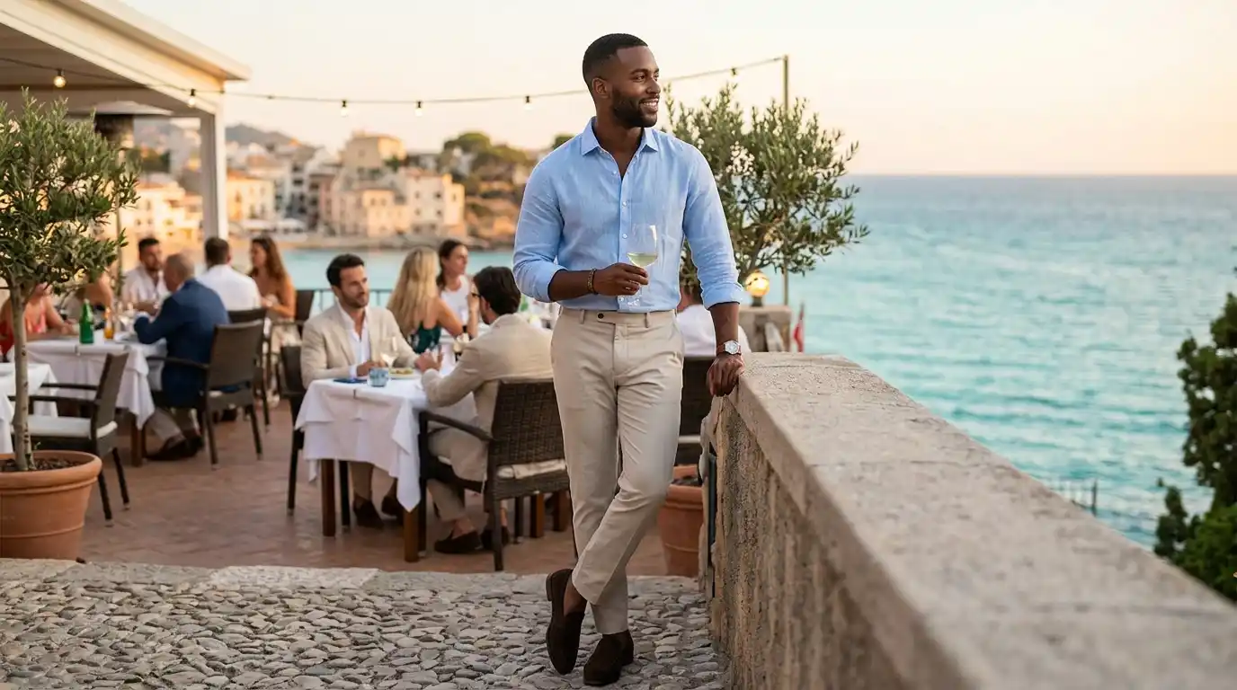 How to Dress for Men’s Vacation Dates and Nightouts (Easy Style) 1 How to Dress for Men’s Vacation Dates and Nightouts (Easy Style)