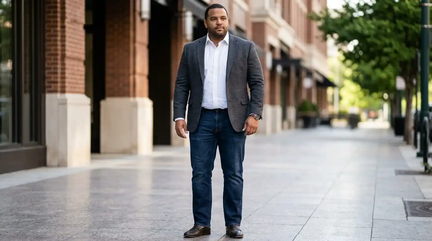 10 Classy Outfits Men Plus Size Ideas That Fit and Flatter