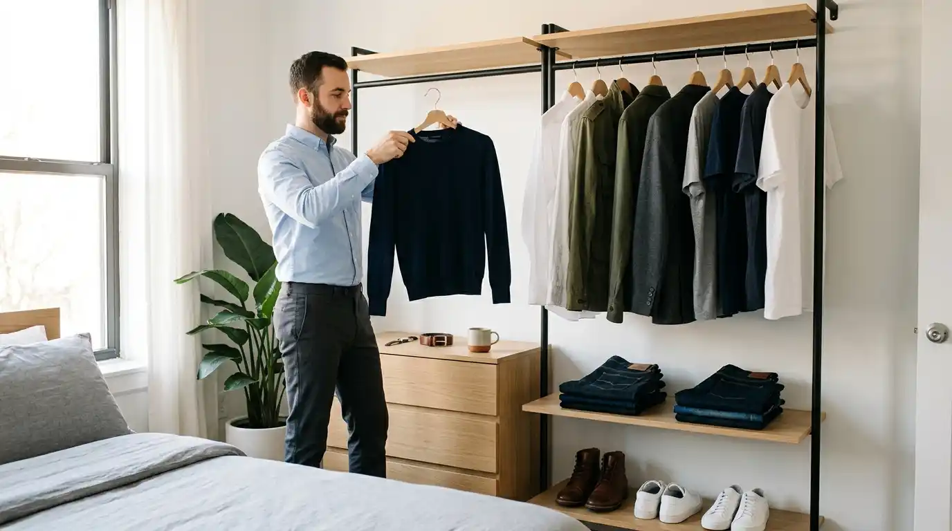 10 Minimalist Weekday Outfits for Men (No Decision Fatigue) 1 10 Minimalist Weekday Outfits for Men (No Decision Fatigue)