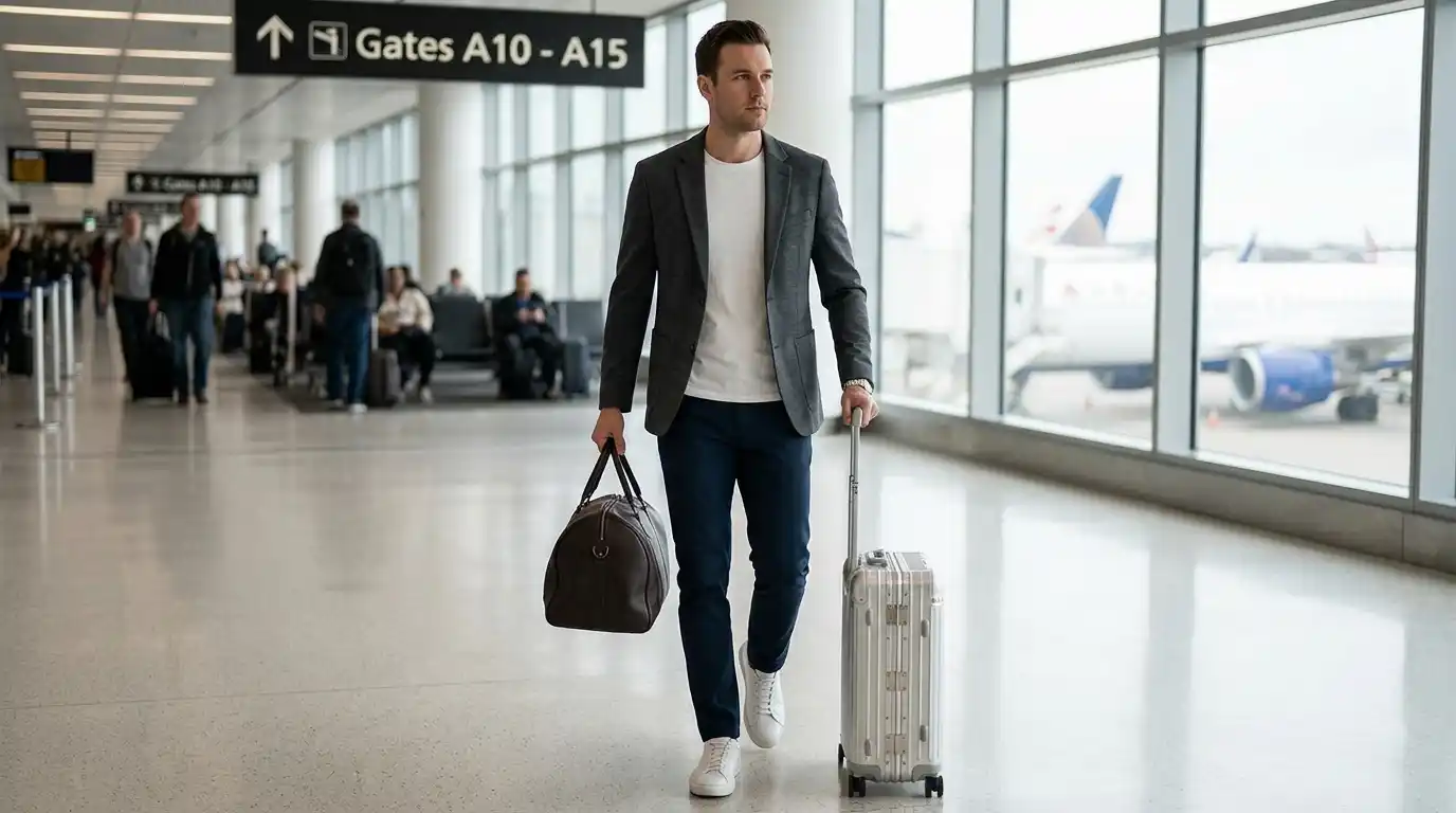 11 Airport Outfit Men Aesthetic Ideas You Need to Try