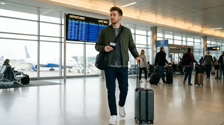11 Airport Outfit Men Layering Tips That Actually Work