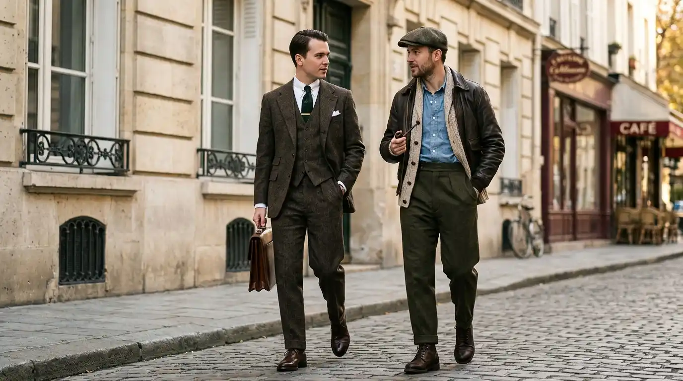 11 Classy Outfits Men Vintage Style Looks Worth Stealing