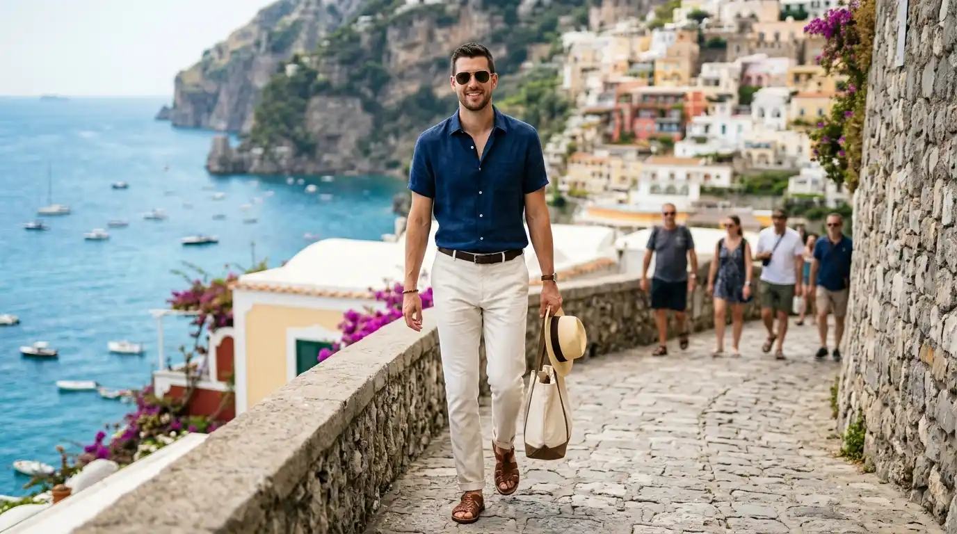 11 Tall Men’s Vacation Outfits That Still Look Tidy