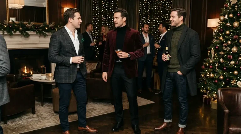 13 Classy Outfits Men Holiday Party Looks for Festive Season