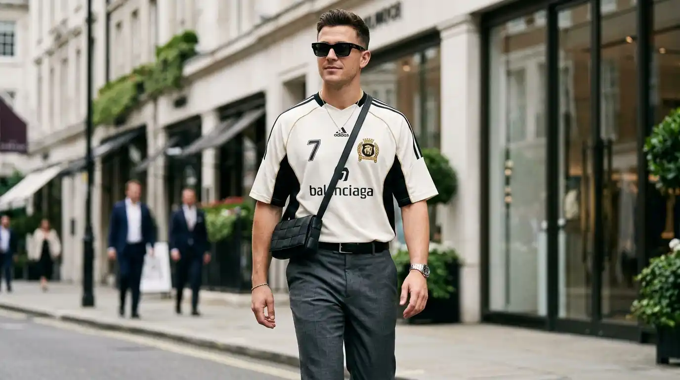 13 Soccer Jersey Outfit Men Luxury Looks Worth Every Penny 1 13 Soccer Jersey Outfit Men Luxury Looks Worth Every Penny