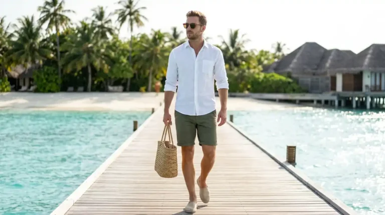 17 Resort‑Ready Men’s Outfits for Tropical Vacations 28 17 Resort‑Ready Men’s Outfits for Tropical Vacations