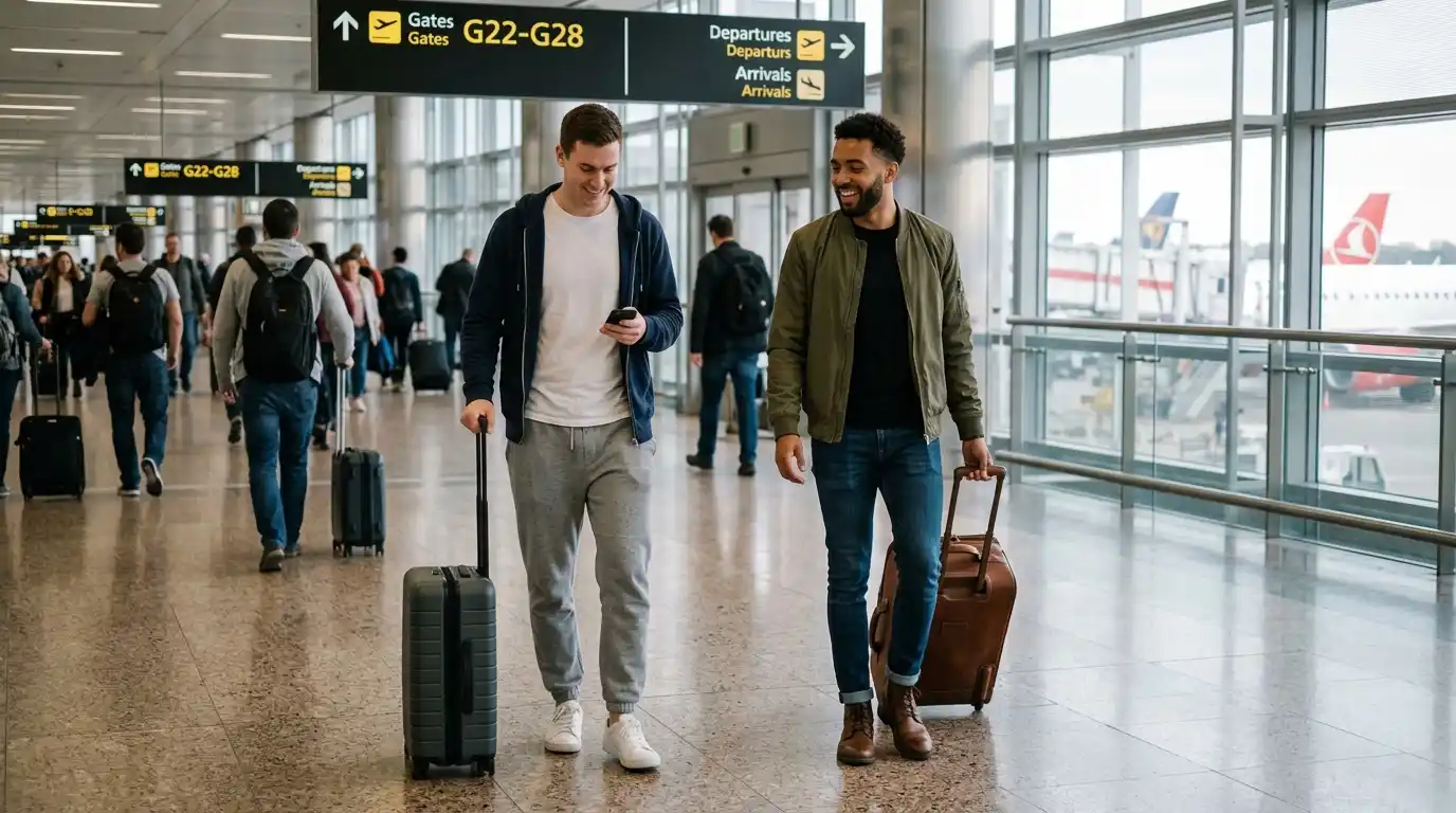 Airport Outfit Men Joggers vs Jeans The Final Verdict