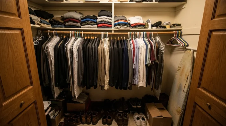 How to Declutter a Man’s Closet Into a Minimalist Wardrobe