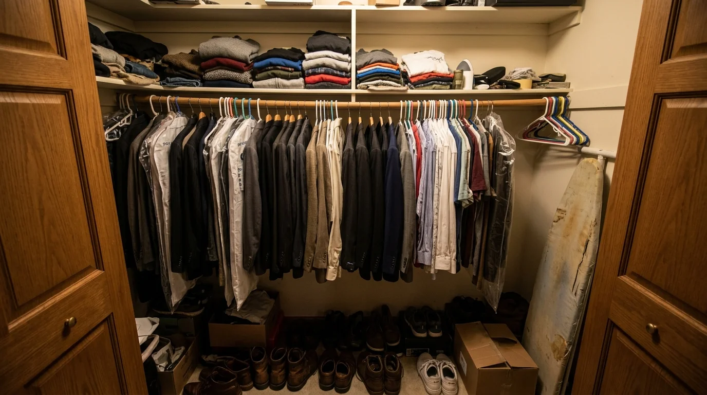How to Declutter a Man’s Closet Into a Minimalist Wardrobe