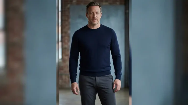 How to Layer Clothes for Curvy Men Over 40 (Slimming Tricks)