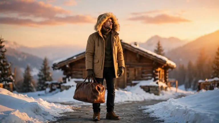 Men’s Outfits for Winter Travel