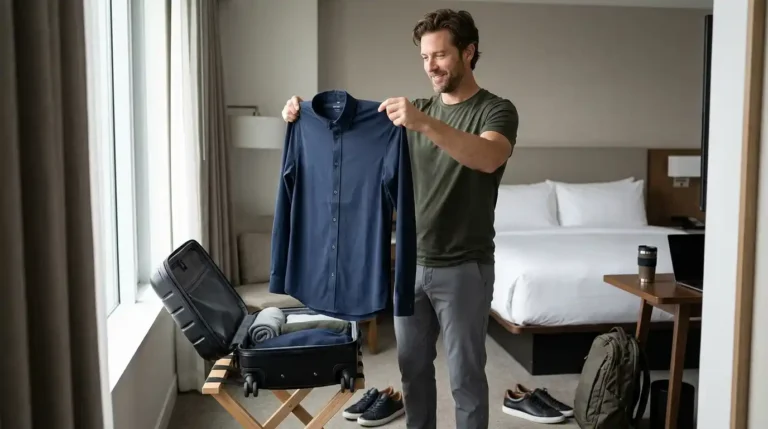 How to Choose Men’s Travel Clothes That Don’t Look Wrinkled
