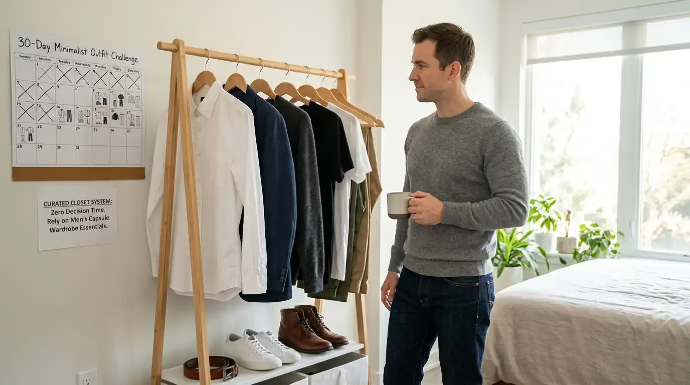 How to Create a 30‑Day Minimalist Outfit Challenge for Men