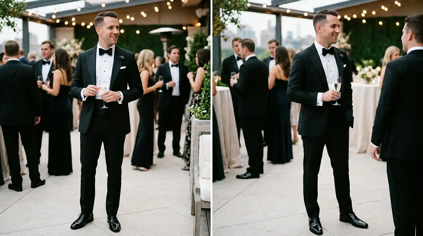 11 Men's Wedding Guest Outfit Black Tie Looks That Command the Room