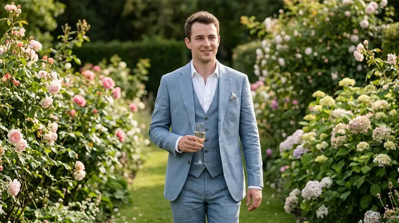 13 Men's Wedding Guest Outfit Garden Party Wedding Looks to Try