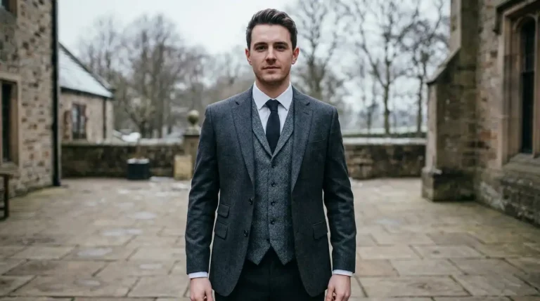 15 Men's Wedding Guest Outfit Winter Wedding Layering Ideas That Work