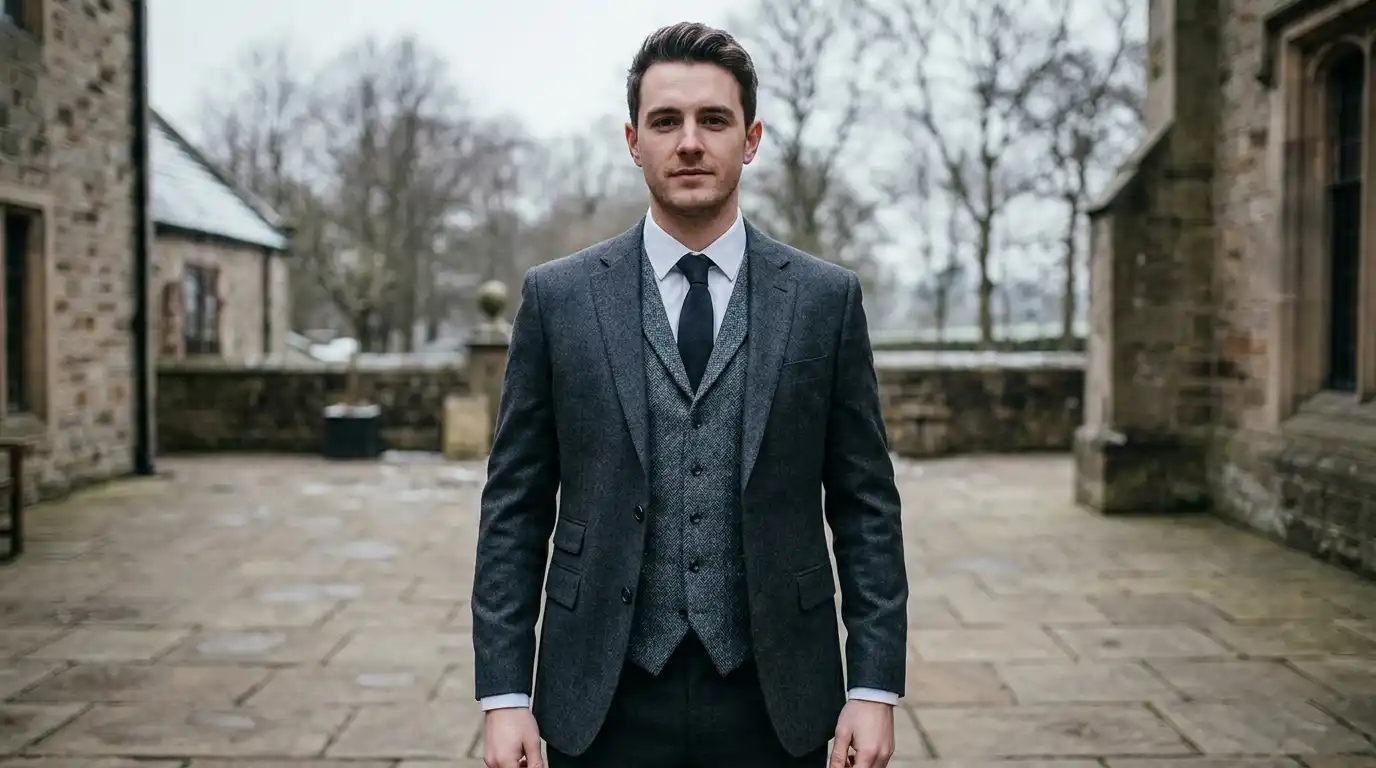 15 Men's Wedding Guest Outfit Winter Wedding Layering Ideas That Work