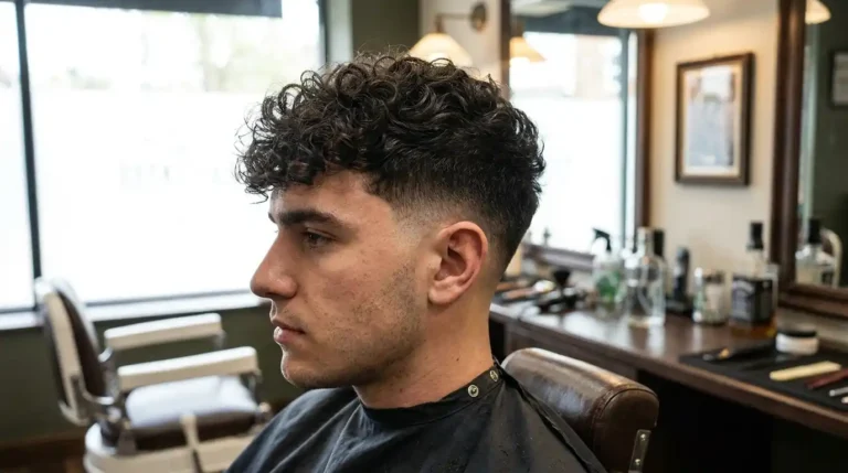 Taper Fade Curly Hair