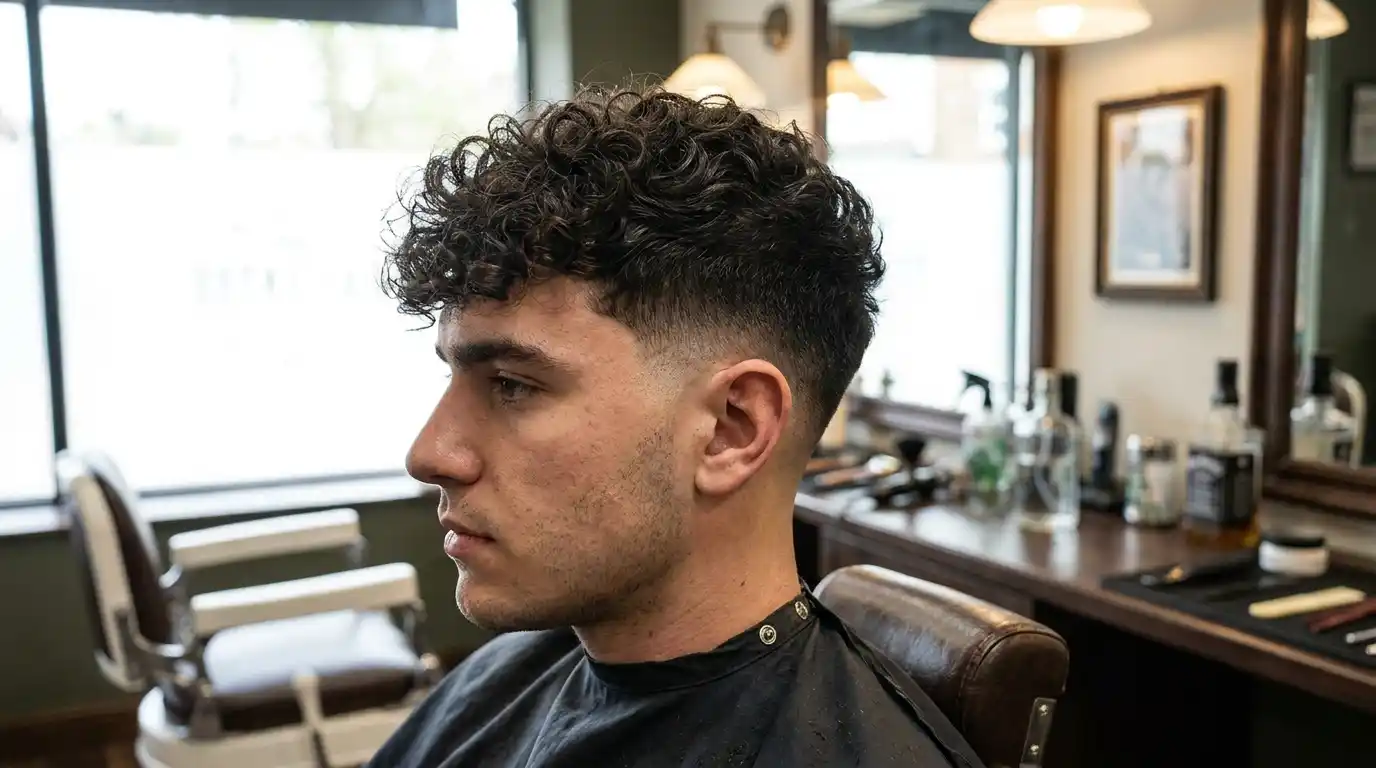 Taper Fade Curly Hair
